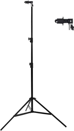 Miniatura 9 de Kate Kit de Soporte de Fondo Plegable de 8 Pies para Telones de Fondo Emergentes Marco de Trípode con Abrazadera para Pantallas Verdes Chroma Key