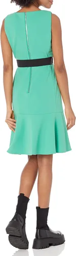 Miniatura 5 de Karl Lagerfeld Paris Vestido tubo de crepe para mujer
