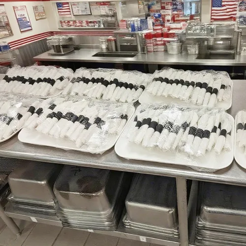 Miniatura 3 de NATURALABEL 500 servilleteros de papel con caja, servilletas autoadhesivas, para comidas familiares, fiestas de cumpleaños, bodas, celebraciones