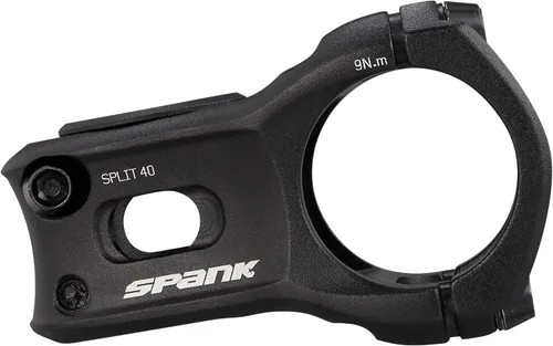 Miniatura 11 de Spank Dividir 35 vástagos, los tamaños incluyen 1.378 in, 1.575 in, 1.772 in y 1.969 in, vástago de alto rendimiento optimizado para manillares