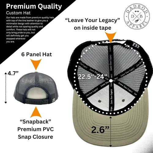 Miniatura 3 de Support Your Local Girl Dad Patch Hat - Classic Snapback Cap for Men - Premium Baseball Cap for Men - Gift for Fathers