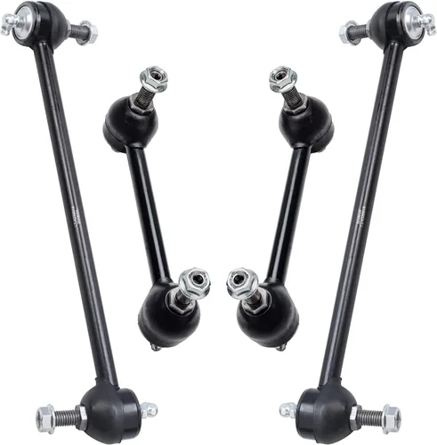 Miniatura 99 de Detroit Axle - 4 barras estabilizadoras AWD para Chrysler 300 2005-2019 Dodge Charger 2005-2008 2005-2008 Magnum Stabilizer Enlaces de extremo