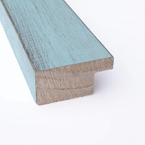 Miniatura 2 de Amanti Art Espejo de pared, espejo de marco de madera rústica azul cielo para decoración de pared o uso como espejo de baño para sobre el fregadero