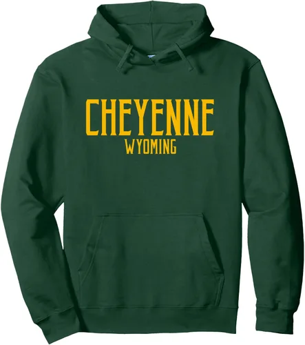 Miniatura 12 de Cheyenne Wyoming WY - Sudadera con capucha con estampado de ámbar