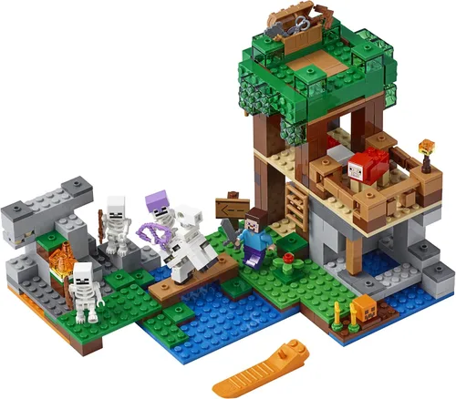 Miniatura 2 de LEGO 21146 Minecraft El ataque de esqueleto - Kit de construcción (457 piezas)