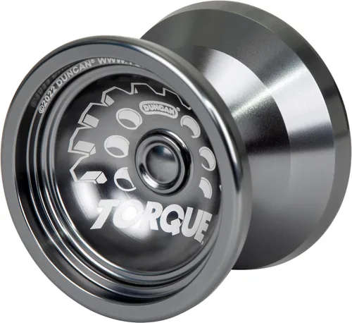 Miniatura 5 de Duncan Toys Torque Yoyó [gris], yoyó de nivel profesional que no responde, rodamiento cóncavo
