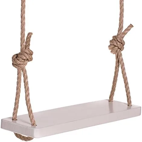 Miniatura 5 de Porchgate Amish Made - Columpio de madera resistente para adultos y niños en color verde cactus, cuerdas incluidas, capacidad de peso de 500 libras
