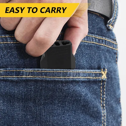 Miniatura 5 de 6 Pack Adaptador de Enchufe Europeo a EE. UU., Adaptador de Enchufe de Salida Europeo a Americano Pequeño para Viajes, Adaptador de Enchufe Europeo