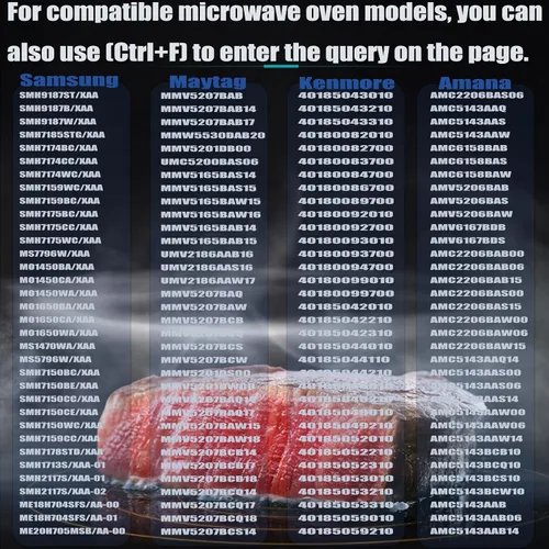 Miniatura 6 de Reemplazo DE32-60013A para Samsung DE32-60011A Sensor de Humedad de Gas de Microondas Reparación "E-11", "C-11" y "C-3" Códigos de falla compatibles