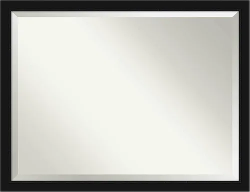Miniatura 57 de Amanti Art Espejo de baño de madera, espejo de pared negro Ashton para usar como espejo de tocador de baño sobre el fregadero
