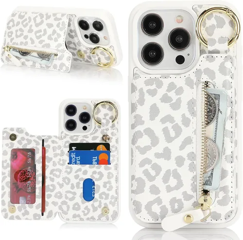 Miniatura 11 de Havaya Funda MagSafe compatible con iPhone 14 Pro Max con tarjetero - Funda magnética desmontable 2 en 1 - Ranuras para tarjetas de crédito de carga