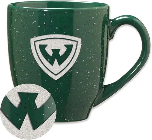 Miniatura 466 de Rico Industries NCAA Virginia Tech Hokies Maroon - Taza de café de cerámica grabada con láser, color del equipo, 16 onzas