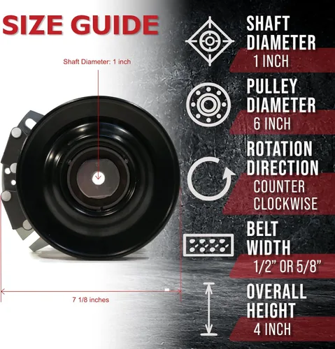 Miniatura 3 de The ROP Shop Embrague de toma de fuerza y mazo de cables para 48 Cub Cadet Z-Force S LP Residential 17AP5BHB710
