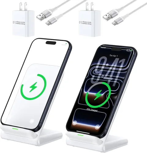 Miniatura 8 de Pixel - Soporte de carga inalámbrica para Google Pixel 10a 10 Pro XL/9 Pro XL/Fold 9a 8 Pro 8 7a 7 Pro, estación de carga inalámbrica Android de 15