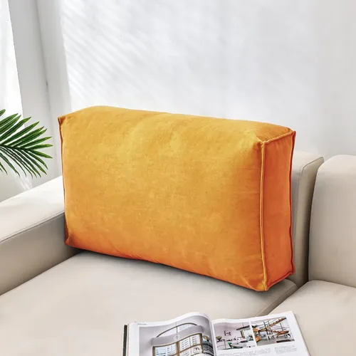 Miniatura 12 de Almohadas de cabecero, almohada de lectura gris, almohada para cabecero, respaldo de cama, cojín de espalda, cojín de posicionamiento de cintura