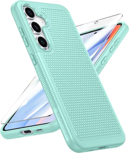 Miniatura 179 de FNTCASE Funda para teléfono Galaxy A14-5G: protección contra caídas de grado militar Samsung A14 5G, probada contra caídas de 14 pies, protector