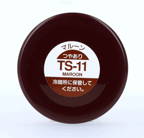 Miniatura 5 de TAMIYA Spray Laca TS-11 Granate TAM85011 Imprimadores y Pinturas de Laca