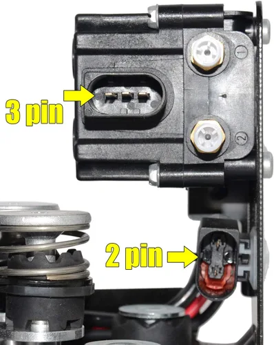 Miniatura 3 de Bomba de compresor de suspensión neumática con soporte de bloque de válvula + relé de repuesto para BMW 5 7 GT F01 F02 740i 740Li 750i 750Li 760Li