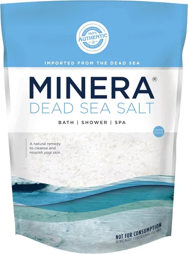 Minera Sal del Mar Muerto - 10 lb. Bolsa a granel de grano grueso