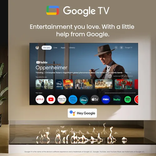 Miniatura 14 de Hisense Serie S7N CanvasTV QLED 4K de 85 pulgadas, Dolby Vision HDR Google Smart TV (85S7N, modelo 2025) - 144Hz, modo artístico, panel