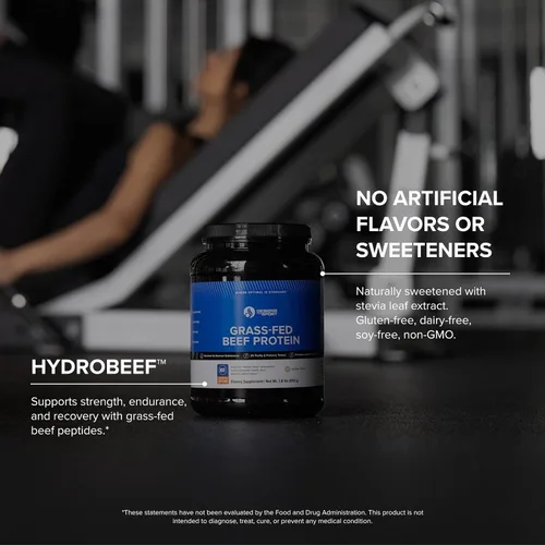 Miniatura 5 de Designs for Sport Proteína de carne en polvo – Certificado NSF para proteína hidrolizada deportiva – altamente absorbible con aminoácidos