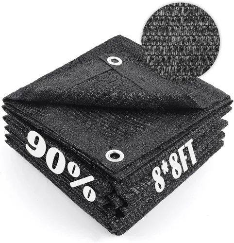 Miniatura 45 de Cool Area Lona de malla con ojales para cubierta de plantas, toldo de patio de 10 x 20 pies, para jardín, pérgola, invernadero, coche, granero, 55%
