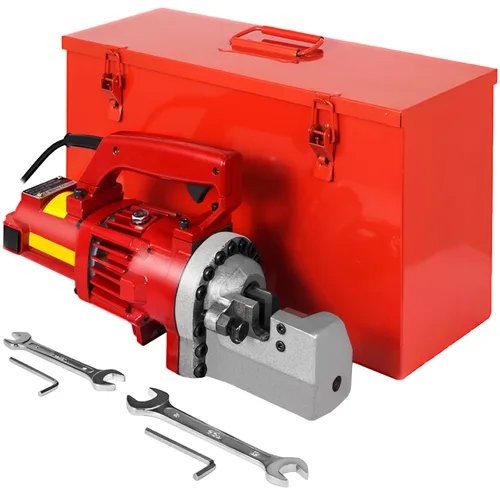 Miniatura 10 de Happybuy Cortador de barras de refuerzo hidráulico eléctrico 900W RC-16 110V - Portátil, corta barras de refuerzo de 0.157-0.630 in en 3 segundos