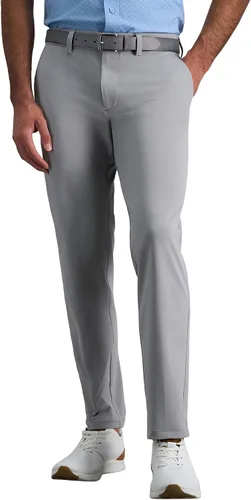 Miniatura 11 de Haggar Pantalón deportivo para hombre, de viaje, rendimiento, ajuste recto, frente plano, elástico, casual