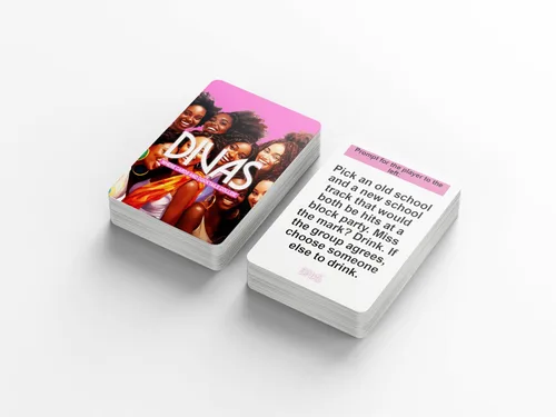 Miniatura 3 de Kinfolk Divas Night Out Brinda por la noche de tus niñas con un animado juego de cartas para beber, compartir sorbos, desafíos y diversión enérgica