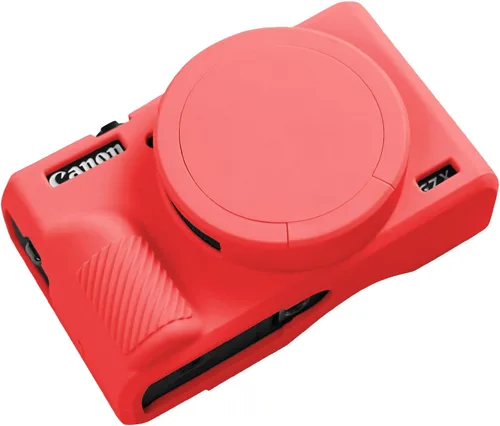 Miniatura 10 de Funda Easy Hood para cámara Canon Powershot G7 X Mark III, cubierta protectora de silicona suave con carcasa de lente extraíble para cámara Canon