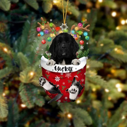 Miniatura 26 de Adorno de Navidad personalizado para perro Airedale Terrier en bolsillo de nieve, adorno para árbol de Navidad, idea de regalo para amantes