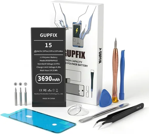 Miniatura 15 de Batería de diagnóstico para iPhone 13 sin advertencia de parte desconocida emergente, 3500 mAh de alta capacidad de polímero de litio recargable