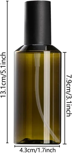 Miniatura 2 de Botella de spray de viaje portátil, 3 botellas de spray de niebla fina de 3.4 fl oz/3 onzas para aceites esenciales, botella vacía de spray facial