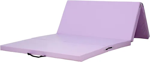 Miniatura 10 de KaRaDaStyle - Tapete de gimnasia plegable y estirable de 71"x39"x2", para entrenamiento muscular, para niños, barra horizontal de juego, tapete