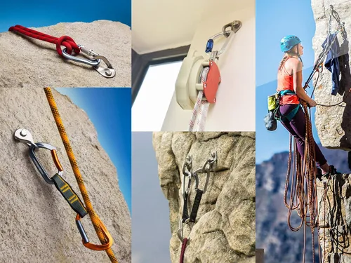 Miniatura 7 de Pernos de escalada de 25 kN anclajes de acero inoxidable para escalada perno de anclaje Perno de expansión resistente, Piton Tiedown para escalada