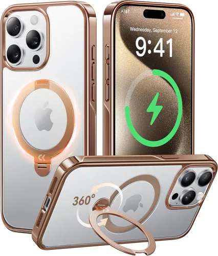 Miniatura 34 de CASEKOO Funda azul cielo brillante para Samsung Galaxy S26 Ultra [soporte magnético giratorio de 360°] [compatible con MagSafe]