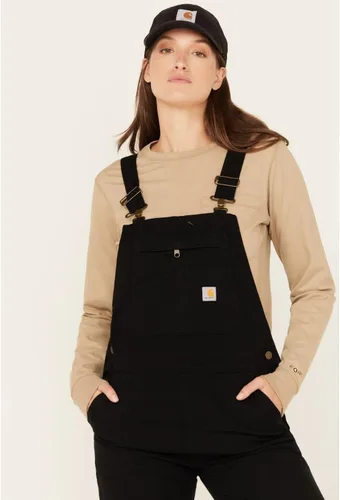 Miniatura 2 de Carhartt womens Rugged Flex Loose Fit Canvas Bib Overall Closeout