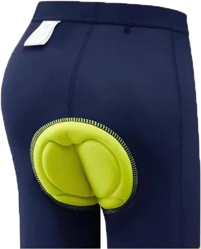 Miniatura 3 de Pantalones de ciclismo para niños, pantalones cortos acolchados 3D, pantalones cortos de ciclismo para niñas, pantalones cortos negros para niños