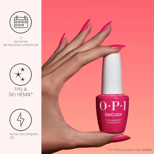 Miniatura 3 de OPI GelColor LED Cure Gel Nail Polish Nude & Brown Shades Salon-Quality Shine, Long-Lasting Wear Easily Soak Off Removal Vegan & HEMA Free