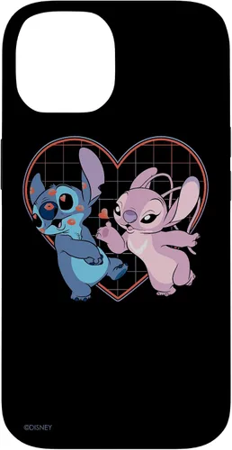 Miniatura 4 de Disney Lilo and Stitch Angel Heart Kisses - Carcasa para iPhone 17