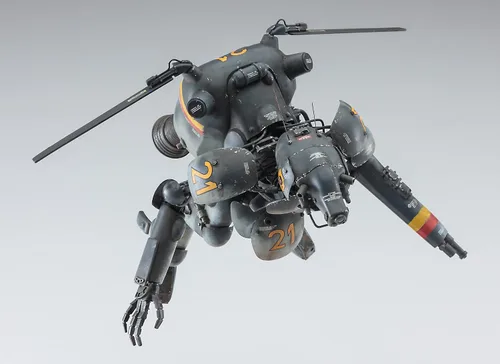 Miniatura 2 de Hasegawa - Kit de modelo de interceptor humanoide no tripulado tipo espacial 1:20 'Großer Hund Schwarzerhund' (Ma.K.)