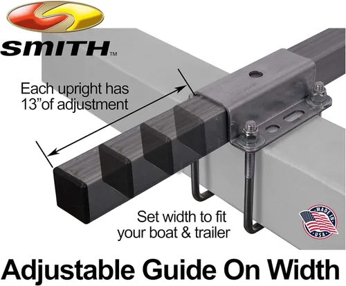Miniatura 5 de CE Smith - Poste guía para remolque en caja de PVC - Accesorios y piezas de repuesto resistentes para remolque de barco