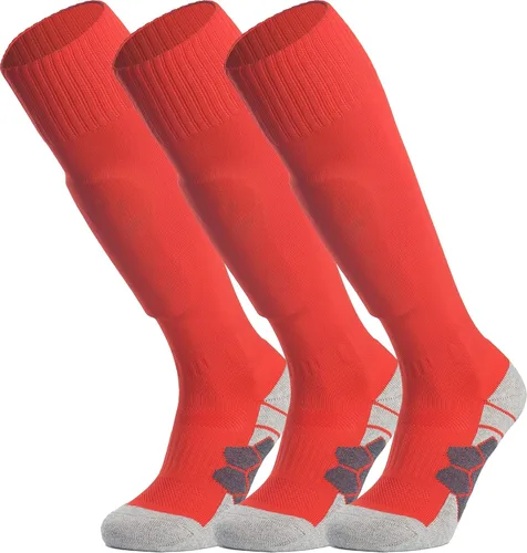 Miniatura 23 de APTESOL - Calcetas de fútbol hasta la rodilla (paquetes de 1/3/5) Calcetas acojinadas para niños, jóvenes, adultos, para equipos deportivos OTC
