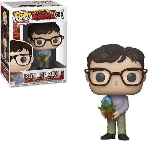 Funko POP Películas: Little Shop of Horrors – Seymour con Audrey Ii Coleccionable, multicolor
