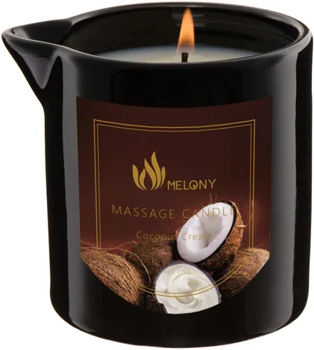 Miniatura 9 de MELONY Vela de Aceite de Masaje Excelente para Calmar, Aliviar y Relajar con Cera de Soja Natural 8.1oz (Chocolate Whiskey)