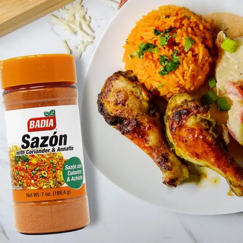 Miniatura 7 de Badia Sazon con cilantro y annatto condimento, 7 onzas, mezcla perfecta, auténtico sabor latino