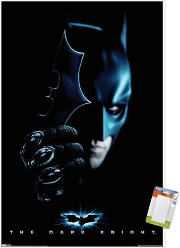 Miniatura 11 de Trends International DC Comics Movie - Póster de pared de Batman con Batarang, 14.725 x 22.375 pulgadas, versión enmarcada de madera de granero