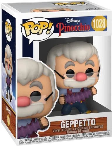 Funko Pop! Disney: Pinocho - Geppetto con acordeón