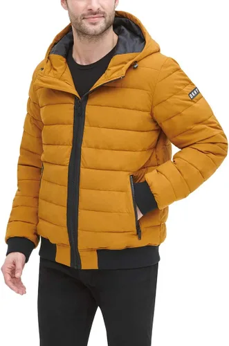 Miniatura 10 de DKNY Chaqueta bomber acolchada con capucha y rendimiento para hombre