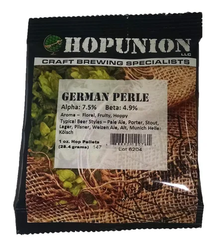 Miniatura 11 de HopUnion 2014A importó pellets de lúpulo para la fabricación de cerveza casera (melón alemán-casco), 1 oz